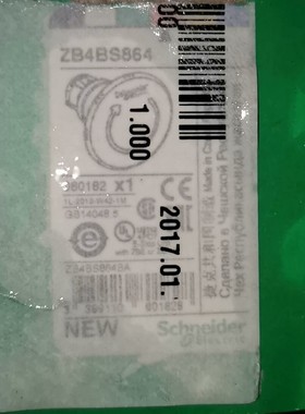 施耐德  急停蘑菇操作头 急停按钮 ZB4BS864 ZB4咨询维修咨询维修