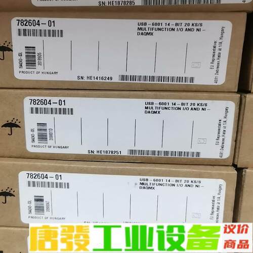NI USB-6001 782604-01 原装正 维修询价