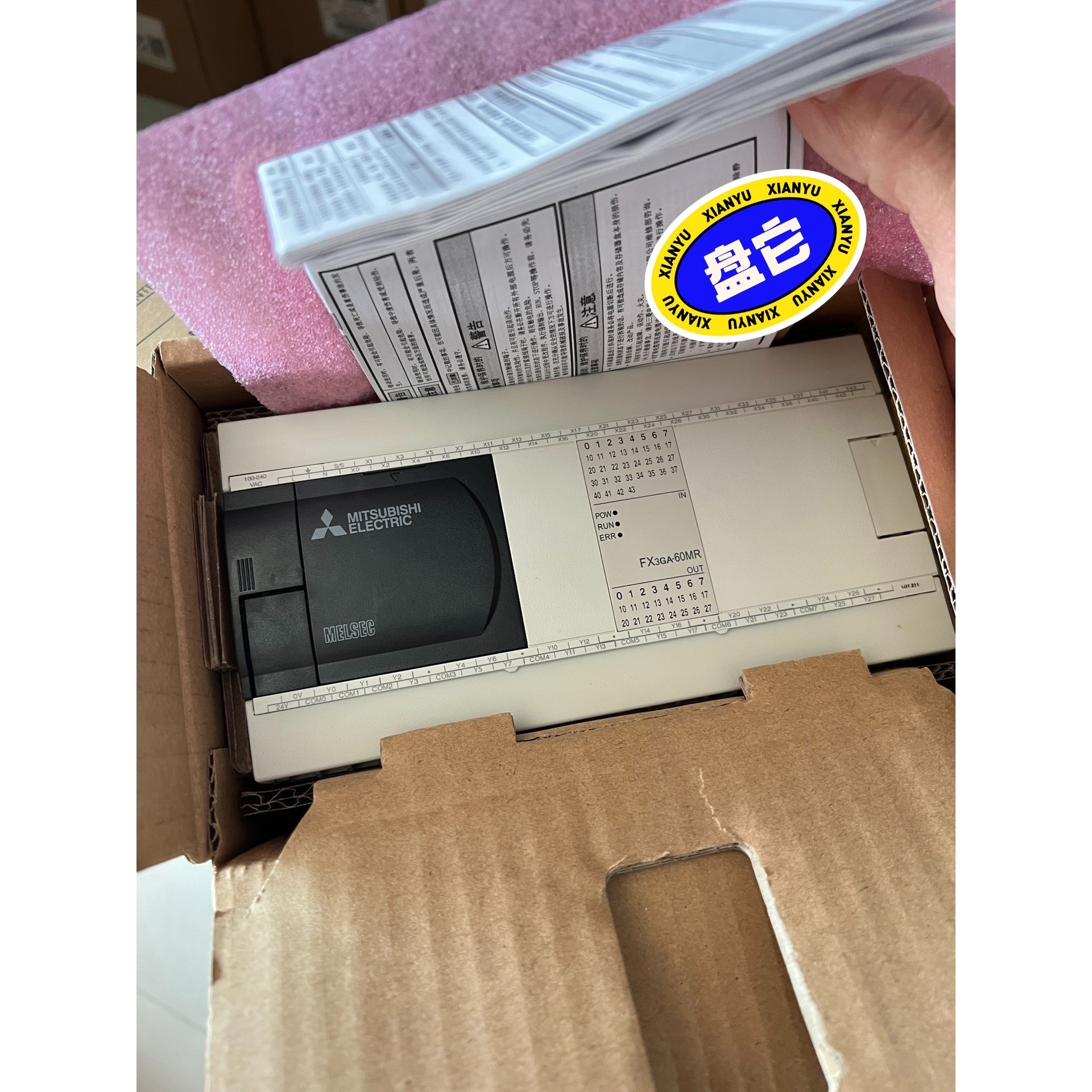 全新原装正品三菱PLC FX3GA60MRCM咨询维修咨询维修