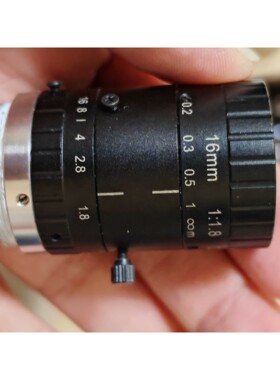 3megapixel 16MM 2/3 c口工业相机镜头镜咨询维修