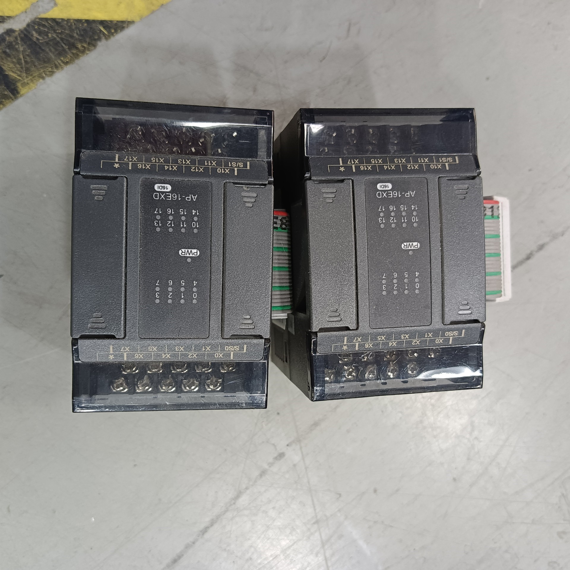 3台东元plc模块 AP-16EXD  成色如图实物咨询维修咨询维修
