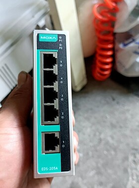 摩莎moxa交换机EDS205A二手拆机功能正常实咨询维修咨询维修