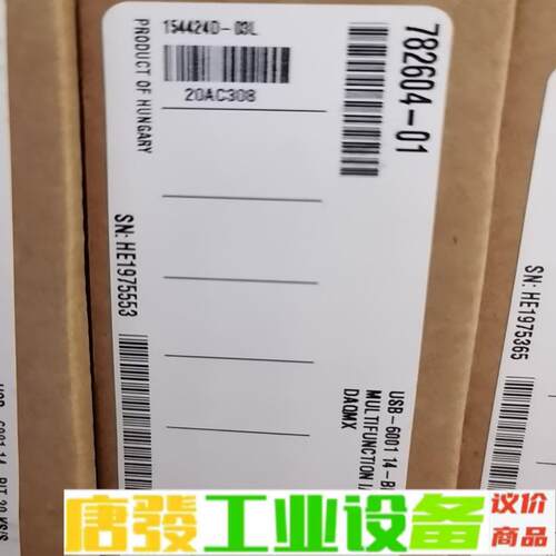 NI USB-6001 782604-01 原装正 维修询价
