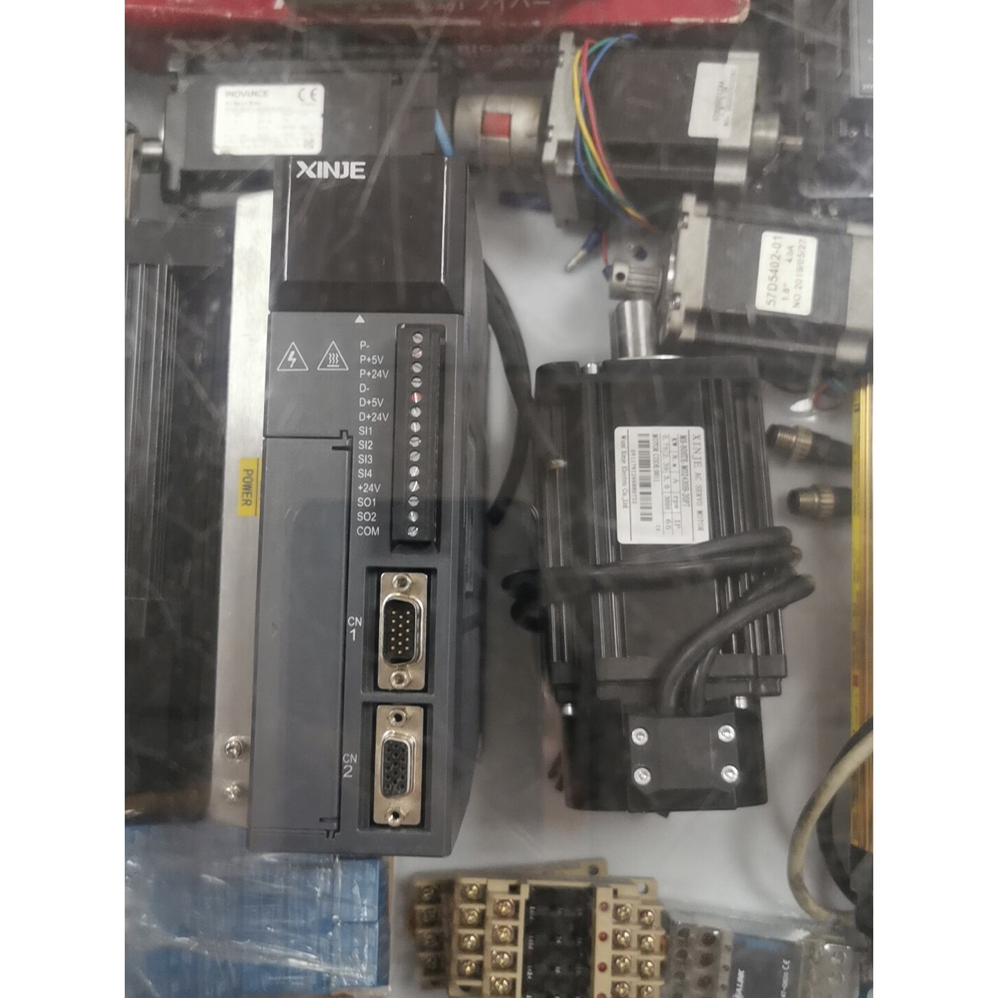 信捷伺服驱动器DS2-20P7-BSW+伺服电机MS-80S咨询维修