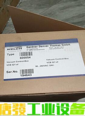 全新Welch控制器变频真空泵控制器600054全 维修询价