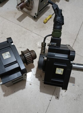 三菱伺服电机 HG-SR121 实物拍摄,有编码器,原装咨询维修咨询维修