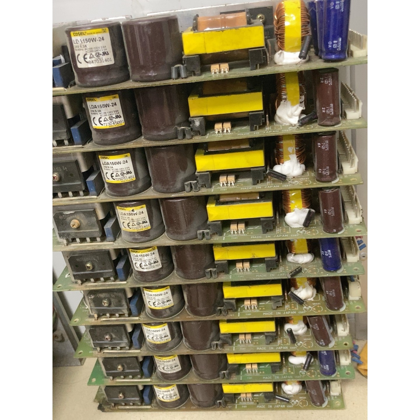 线路板日立钻孔机原装科索电源LDA-150W 24V 6咨询维修咨询维修