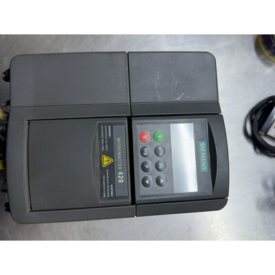 西门子Micromaster 420变频器型号6SE642咨询维修