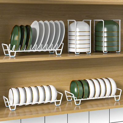 厨房置物架碗碟架沥水收纳架一体