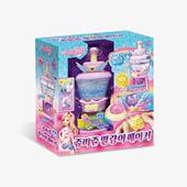 韩国进口捏捏果冻球自制饰品挂件儿童手工diy制作亮片生日礼物