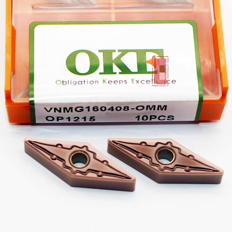 欧科亿OKE数控刀片VNMG160408-OMM-OP1215不锈钢专用硬质合金刀粒图片