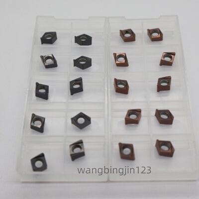 4NKT060308R-ML数控双面快进给铣刀片 装90°方肩铣刀杆替APMT113