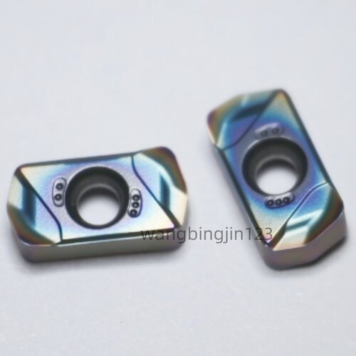 数控双面快进给铣刀片LNMU0303ZER东芝款加工不锈钢钢件铸铁