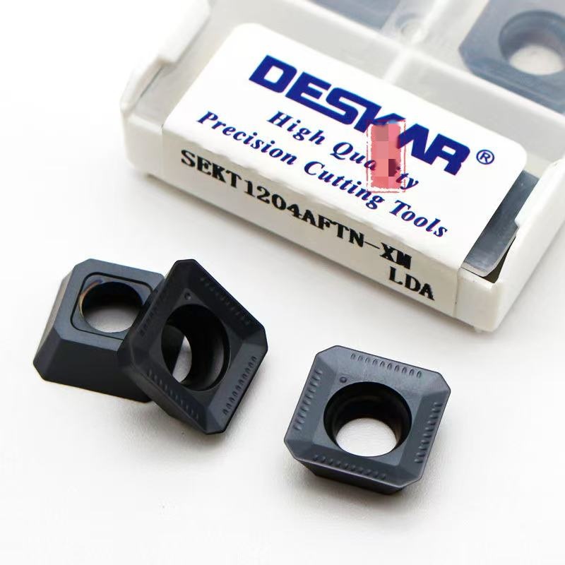 戴斯卡DESKAR铣刀片SEKT1204AFTN-XM LF6018 LDA通用不锈钢方形