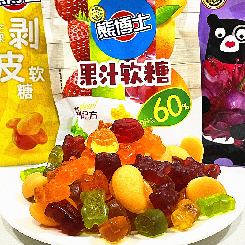 徐福记熊博士果Q弹果Q弹橡皮糖