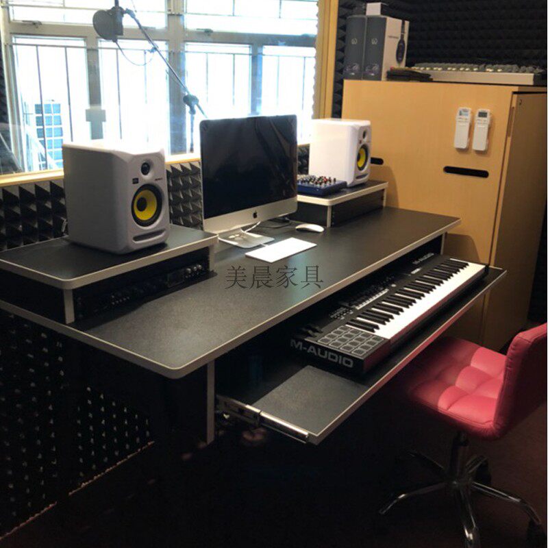 电子琴桌子音乐编曲桌电钢桌录音桌琴架MIDI键盘桌子录音棚工作台|msdalam kategori perabot kediaman, of Tables, jadual Qin - dari Buy2taobao.com untuk memberikan perkhidmatan ejen Taobao profesional membeli