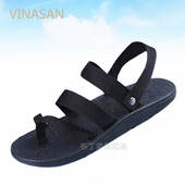 男士 男鞋 2026新夏季 软底休闲防滑橡胶两用凉鞋 户外 沙滩鞋 越南拖鞋