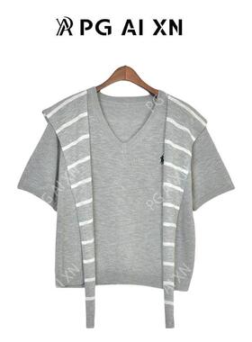 【一一专享】PG Ai XN/品归 春夏季新品披肩T恤 PGXN 2759
