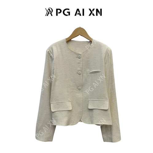 【佳慧tia】PG Ai XN/品归 春夏新款亚麻外套 PGXN 2596