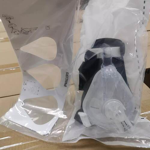 飞利浦V60呼吸机AF531面罩原装口鼻面罩全脸面罩医用非排气孔正品
