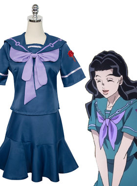 Jojo的奇妙冒险cosplay刺绣款山岸由花子水手jk制服女装cos服女装