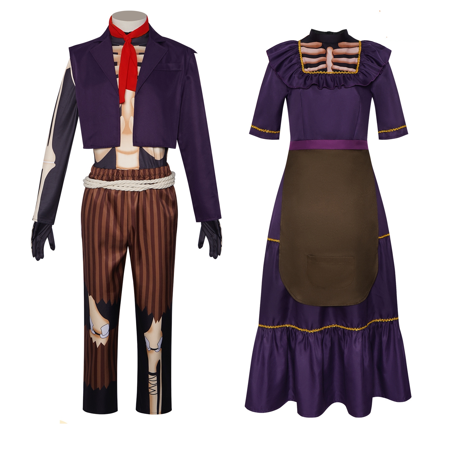 寻梦环游记cos服万圣节梅尔达埃克托cosplay二次元舞台表演服女装