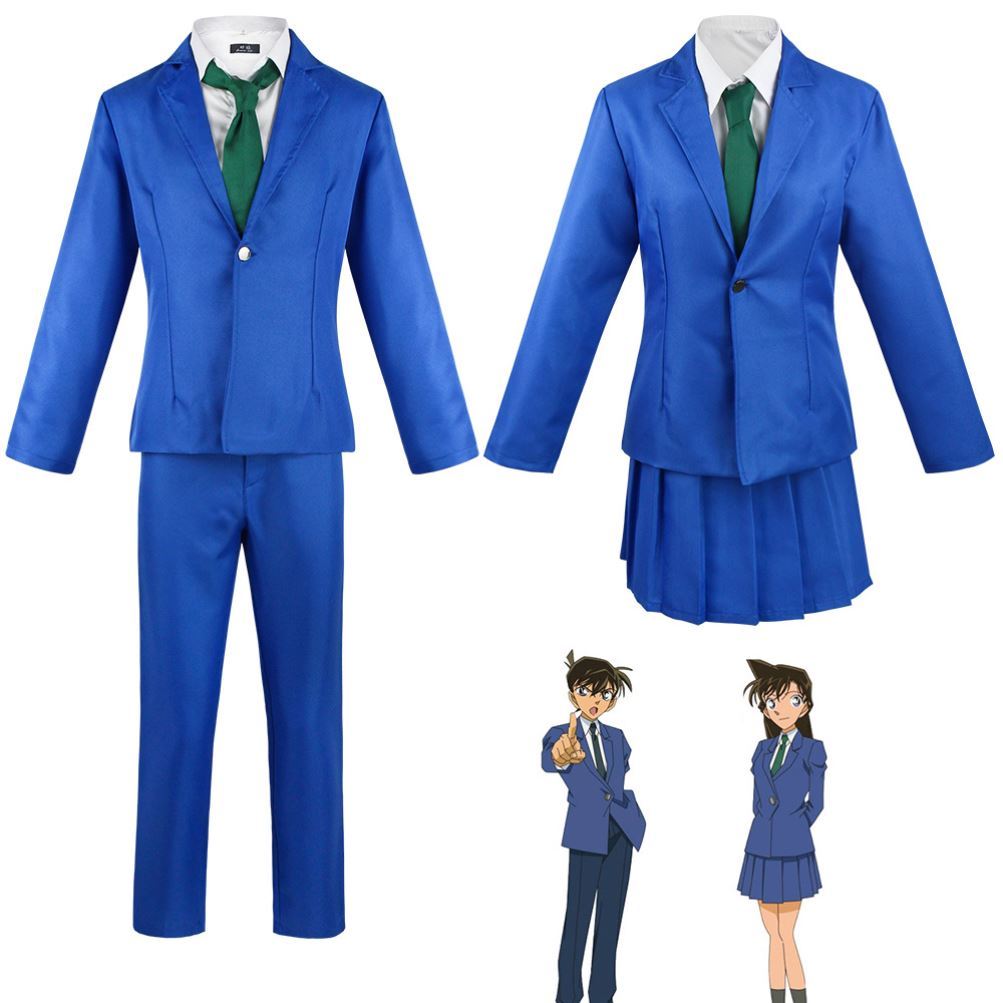 名侦探柯南cos毛利兰米花校服
