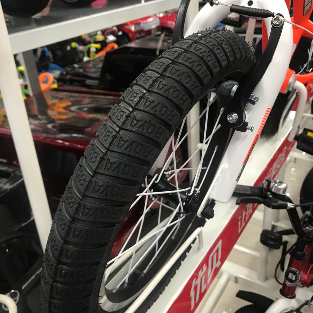 儿童自行车原厂配件外胎带字母的12.14.16.18男孩单车