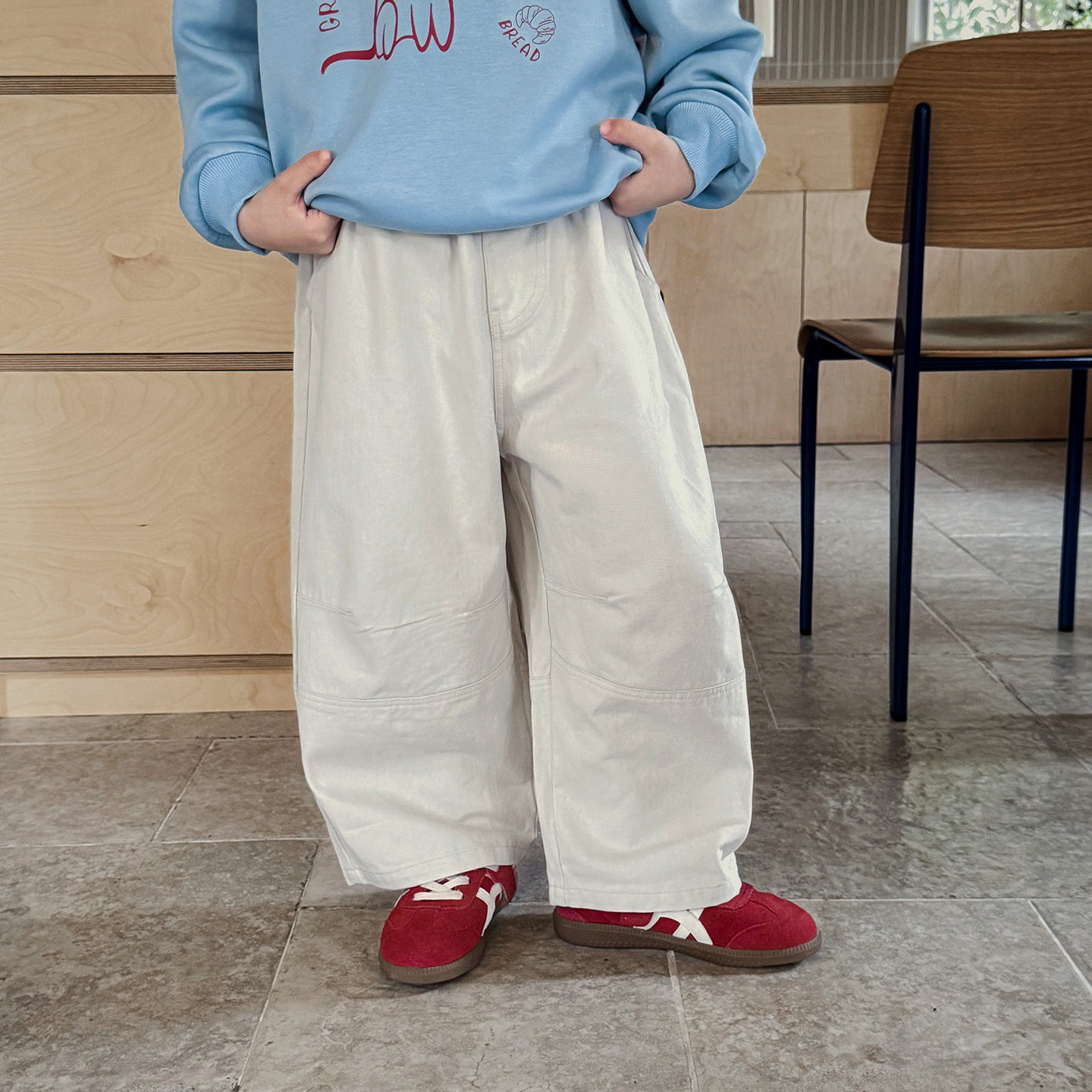 26男童韩版拼接休闲裤中小童长裤百搭纯色宽松儿童白色长裤90~150,童装/婴儿装/亲子装,裤子,淘宝优惠券,粉丝福利购,淘宝优惠卷