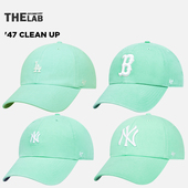 小标ny棒球帽韩版 47秋季 显白绿色la帽子女款 ins潮百搭la鸭舌帽