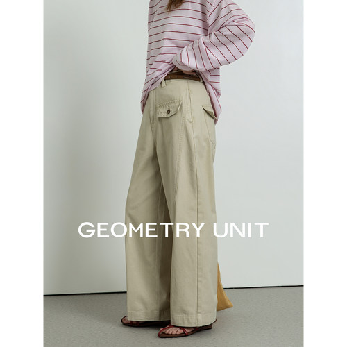 裤子女春夏季薄款宽松百搭工装裤