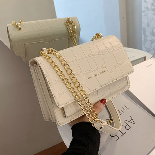 洋气链条腋下包百搭单肩斜挎包