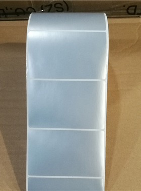 PET亚银纸90x60标签纸防水防磨擦撕不破G500U G530 ZT210 230 410 510 420 511 TSC244 342消银龙条码纸特惠