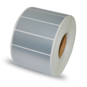 ZEBRA 新北洋 ARGOX 促销 GODEX 25mm2000张哑银PETTSC 防水撕不烂 POSTE标签机亚银标签纸 可预订