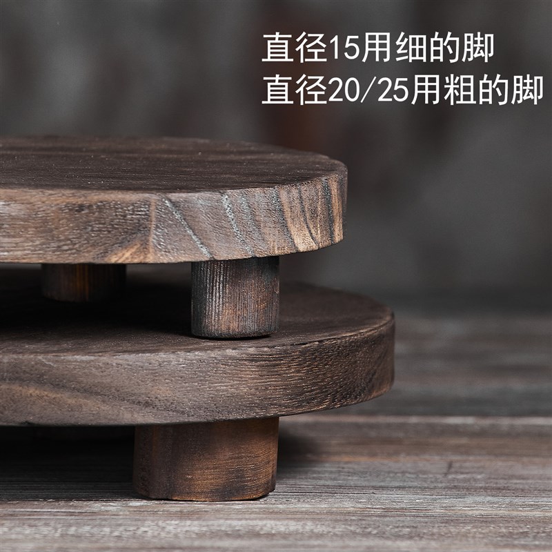 复古美食摄影拍照道具家具做旧实木板桌腿架静物拍摄道具旧木