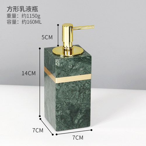 大理石洗漱套装 洗手台托盘酒店卫生间漱口刷牙杯 样板房间摆件