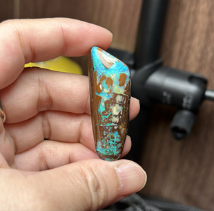 木化石铁欧泊吊坠 绿野仙踪风格 木元素 万物生长,生生不息