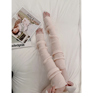 百搭搭配 中高长腿螺纹堆堆袜休闲保暖冬季 若语定制 搭配小能手