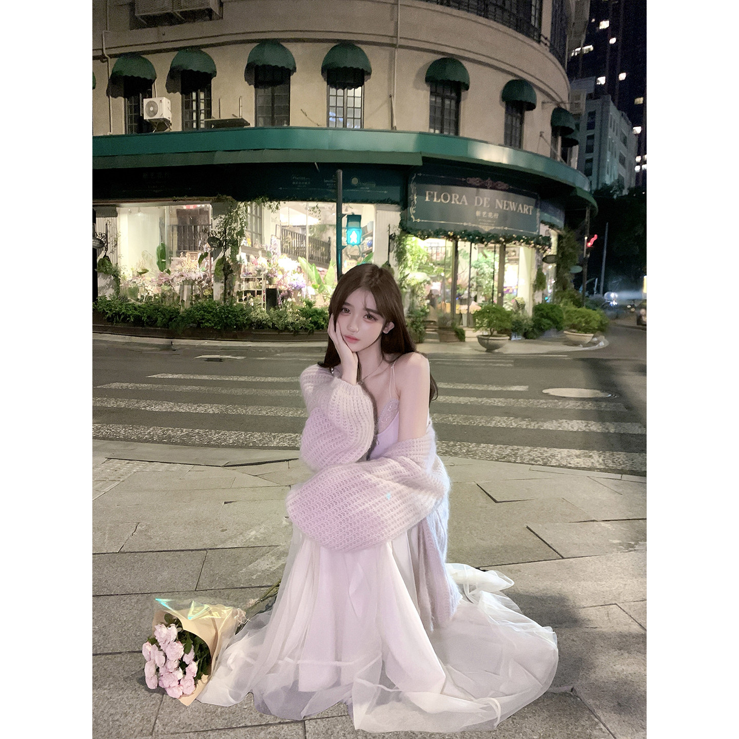 若语定制 陪你入秋 松紧腰JY纱裙 配毛衣超绝! 高腰半身裙裙子