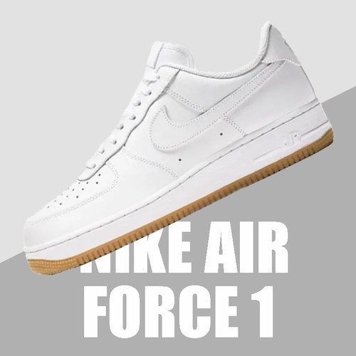 Nike耐克男鞋 Air Force 1 Low AF1白生胶空军一号板鞋DJ2739-100