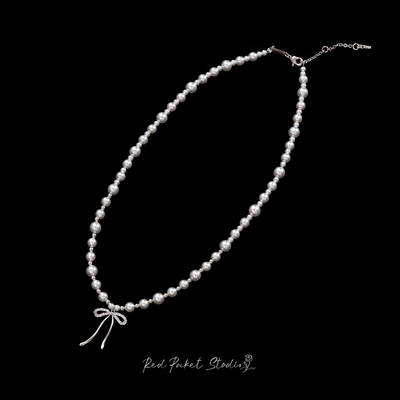 法式复古甜美施家珍珠项链