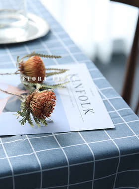 北欧天然进口干花小佛塔针垫家居风复古桌台摆件咖啡店装饰山茂坚