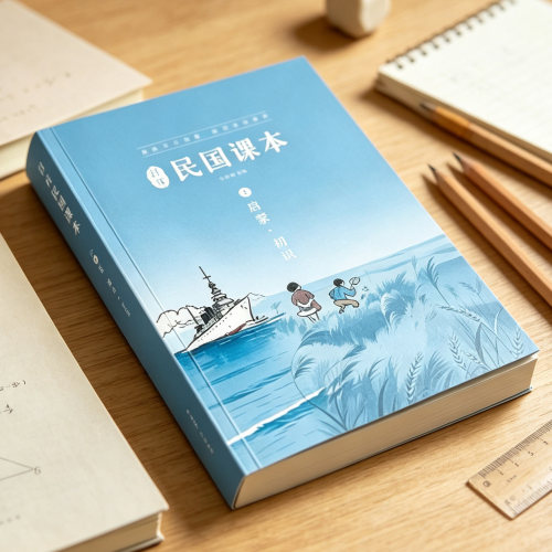 小学生打开民国课本每日诵读精选