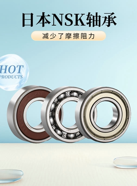 日本NSK不锈钢高速轴承6206 6207 6208 6209 6210-H-20ZZ DDU