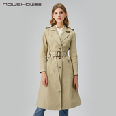 NOWSHOW朗香单排扣风衣201109