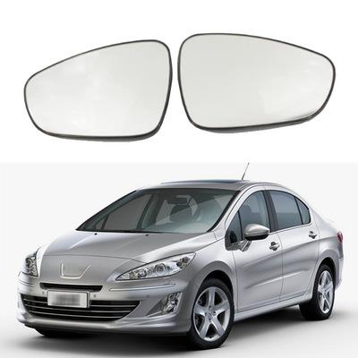 适用于10-15款标志408 Sedan 408 SUV P54 T9 T7 加热后视镜片