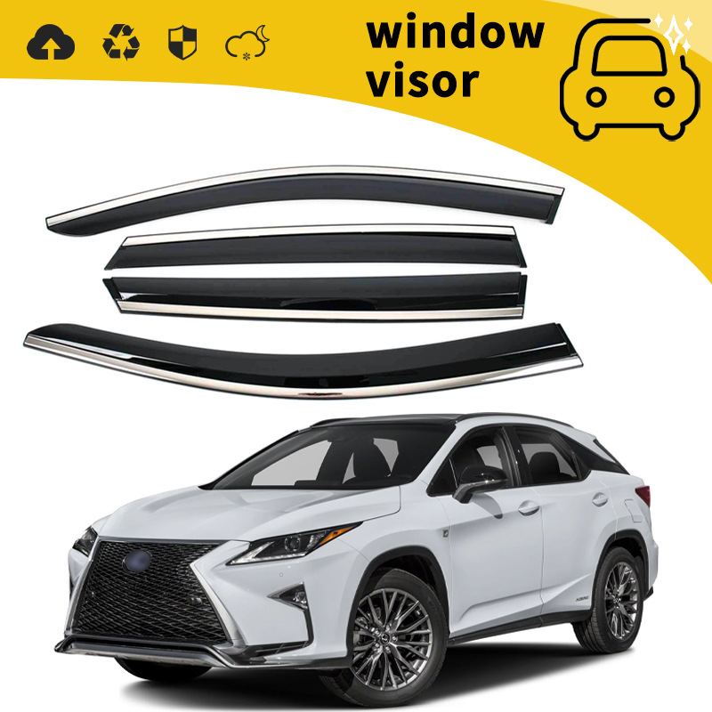 适用于98-23款雷克萨斯RX300 330 270 350 450HL车门晴雨挡改装饰