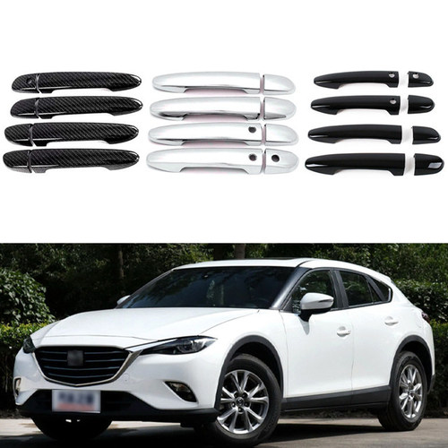 适用于13-22款马自达CX3 CX4 CX5车门把手装饰门碗拉手防刮保护贴