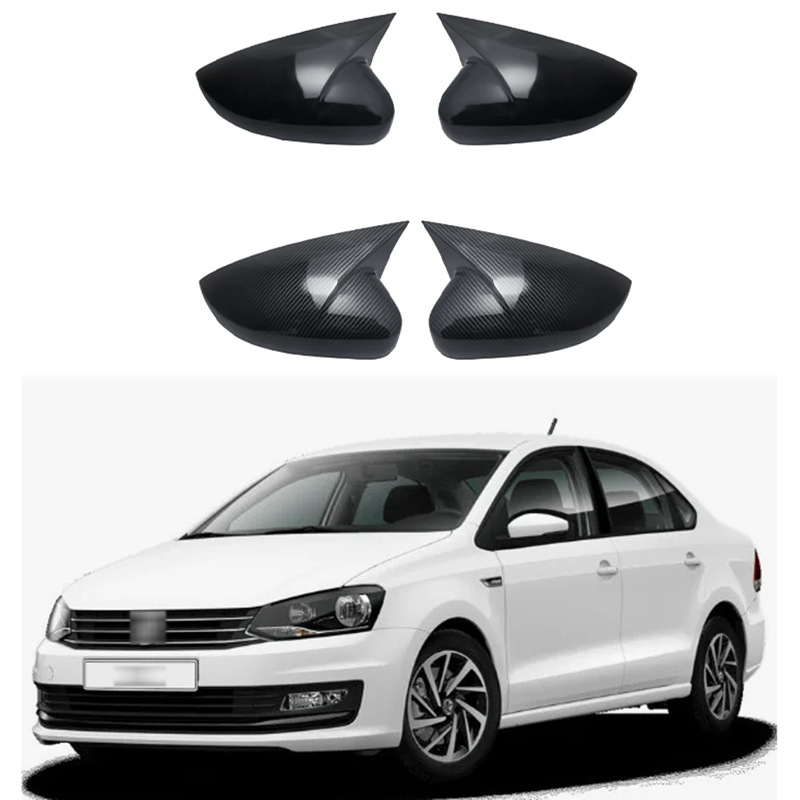 适用于14-18款大众波罗Polo MK5 6R 6C牛角倒车镜盖后视镜壳外饰