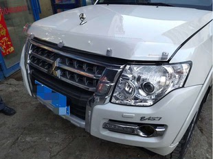 山猫砂石档V9 进口改装 V8系列 2020款 帕杰罗沙石档引擎盖挡砂板07